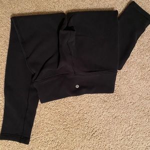 LULULEMON FLEECE LEGGINGS